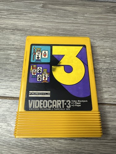 Fairchild channel videocart - channel, f