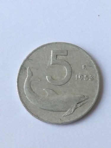 Moneta lire 1953 - 5,