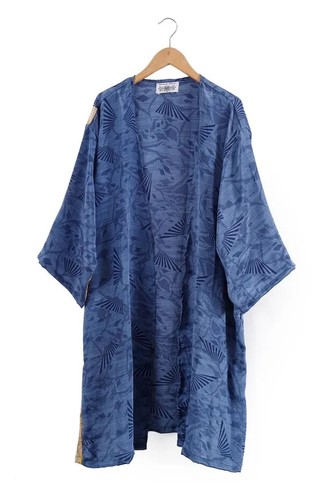 Donna vintage seta cappotto - vintage,