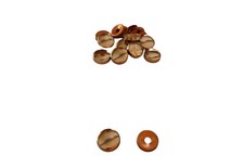 Borchia Copri Vite Copriviti Bombata in Ottone Cromato mm. 16 Pz. 24 VITEL