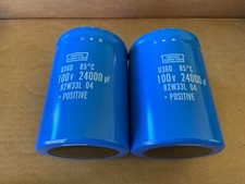 2 nuovi condensatori 24000 uf