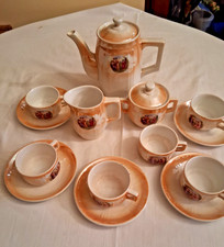 SERVIZIO DI CAFFE' ( 6 TAZZINE + 5 PIATTINI) ANGELICA KAUFFMAN VEDI FOTO E DESCR