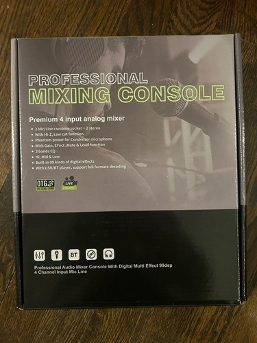 Mixer analogico canali - mixer, 4