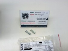 79912521A Originale Ducati x2 molla spring arresto pedane superbike monster