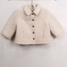 Giubbotto Burberry trapuntato rosa taglia 12 mesi da bambina