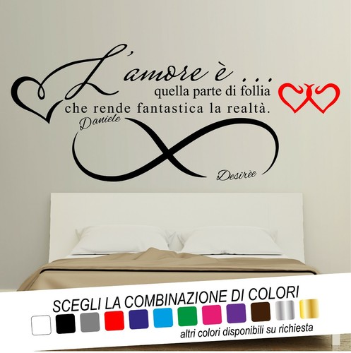 Adesivo murale testaletto - adesivo,