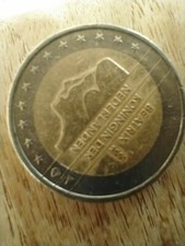 MONETA RARA DA 2 EURO BEATRIX