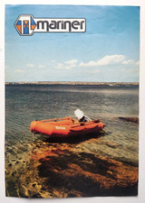 Catalogo Mariner  Scheda Caratteristiche Nautica Barca Gommone Zattera (P1)