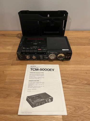 Sony cassette corder - sony, cassette-corder