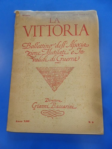 Vittoria 1930 bollettino