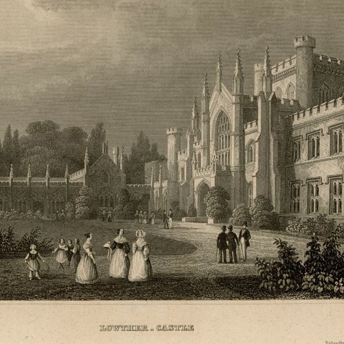 England lowther castle - england, lowther-castle