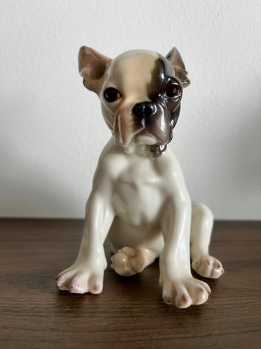 Porcelain dog nymphenburg - porcelain,