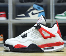 Jordan 4 "Red Cement" Mid Top