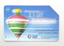 Scheda telefonica SIP Se ti Gira di Incuriosire 10.000 Lire 30 06 1996