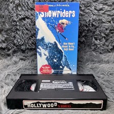 Snowriders VHS Tape Warren