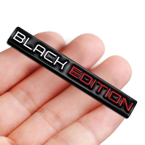 Adesivo metal black edition - 3d,