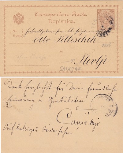 1866 austria bosnia - 1866, posta