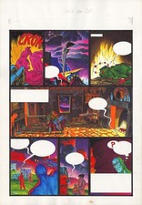 GIUSEPPE PALUMBO - Tavola originale Ramarro: La Vergine della Tempesta n.1 p.6