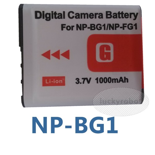 Batteria bg1 per sony cyber - batteria, np-bg1