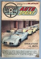 Autosprint - supplemento al n. 852 degli Albi dell'intrepido - 15 Maggio 1962