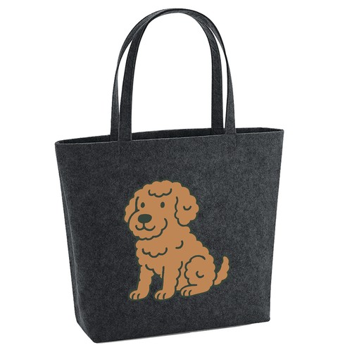 Shopper feltro lagotto - in,