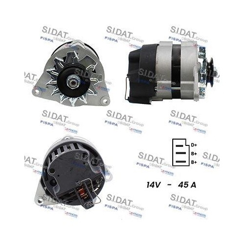 Alternatore sidat a12lu0058a2 - sidat,