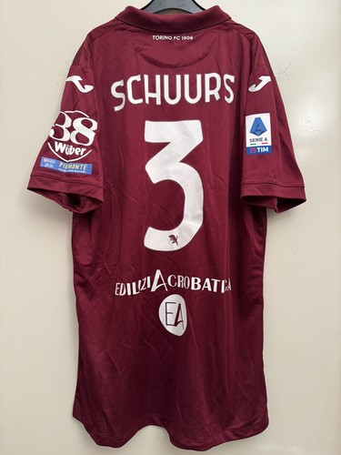 Maglia torino match worn - torino,