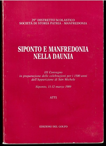 Siponto manfredonia nella - e,