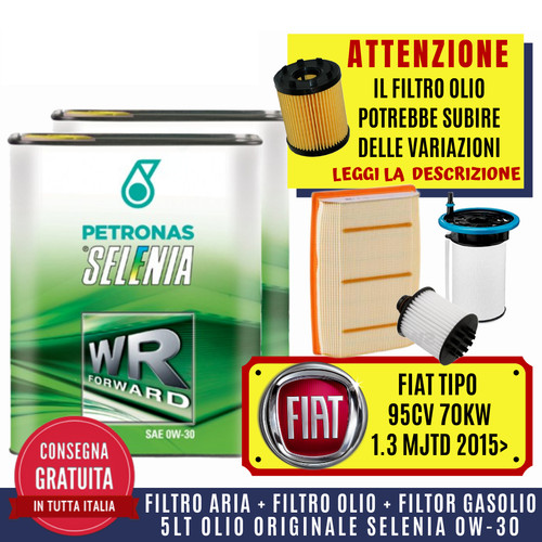 Kit tagliando fiat tipo - kit,