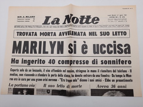 Ristampa pagina la notte - ristampa,