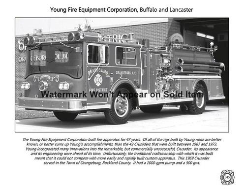 Young fire truck - truck, ny