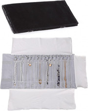 Gioielli Rotolo, Velluto Rotolo Portagioie, Borsa Reticolare in PVC Trasparente 