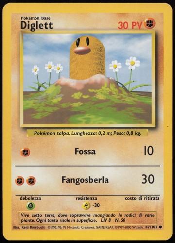 Pokemon tcg diglett - tcg,