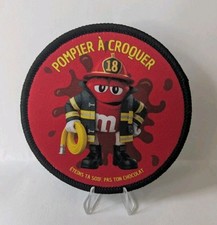 Écusson à scratch, Sapeurs-Pompiers, M&M'S