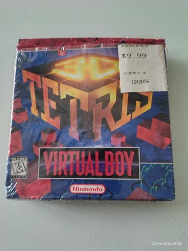 Nintendo virtual boy - nintendo, tetris
