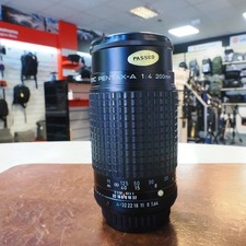 Pentax SMC A 200mm f4 usato - 12 mesi di garanzia