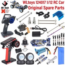 WLtoys 124017 RC Auto Ricambi Digitale Servo Caricatore Telecomando Pneumatici