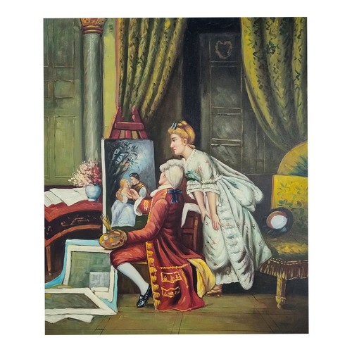 Quadro dipinto mano olio - a, su
