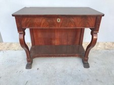 Consolle Impero in Mogano e