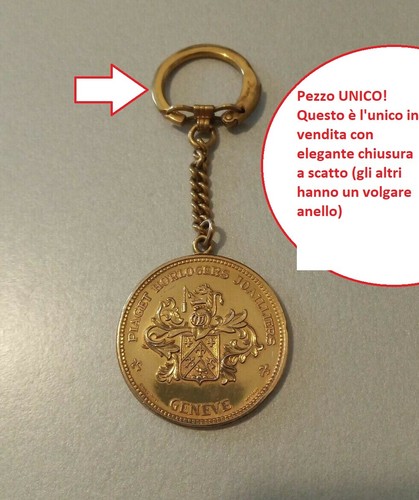 Medaglia portachiavi orologio - portachiavi,
