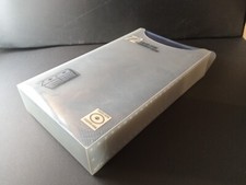 Borsa porta CD/DVD/BluRay 72 posti in nylon blu scuro con cerniera