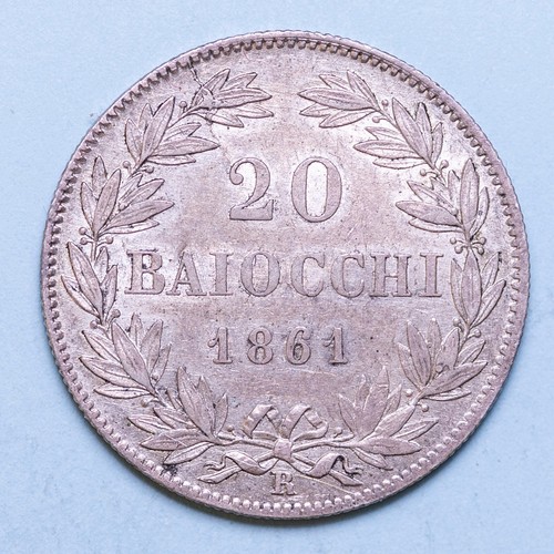 Pio baiocchi 1861 - 20,