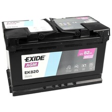 Exide EK800 Start | Stop AGM VRLA Batteria Auto 80Ah Batteria Avviamento Auto SUV