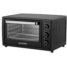 Forno Elettrico Ventilato Master 42L 2000W Timer Termostato Nero FE420