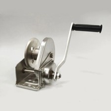 Argano manuale in acciaio inox