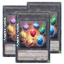 3x SEGNA-BESTIA CRISTALLO •