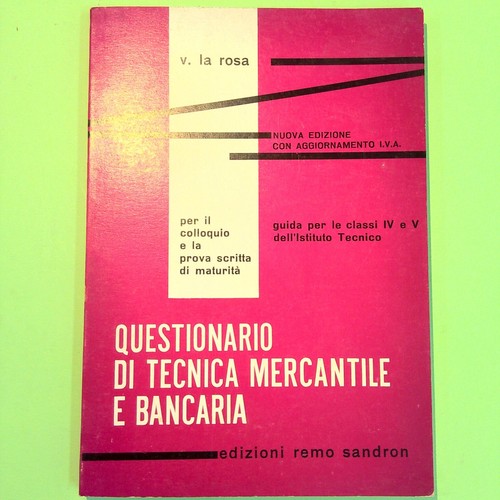 Questionario tecnica - questionario,
