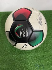 MAGLIA PALLONE MATCH BALL LEGA PRO NO WORN SHIRT VINTAGE CAMISETA SIGNED COA