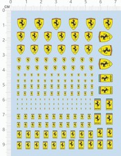 Decalcomanie Ferrari per
