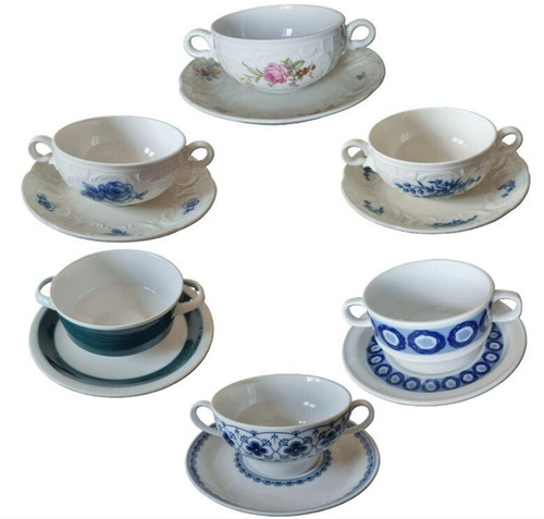 Set ciotole zuppa - 6, da